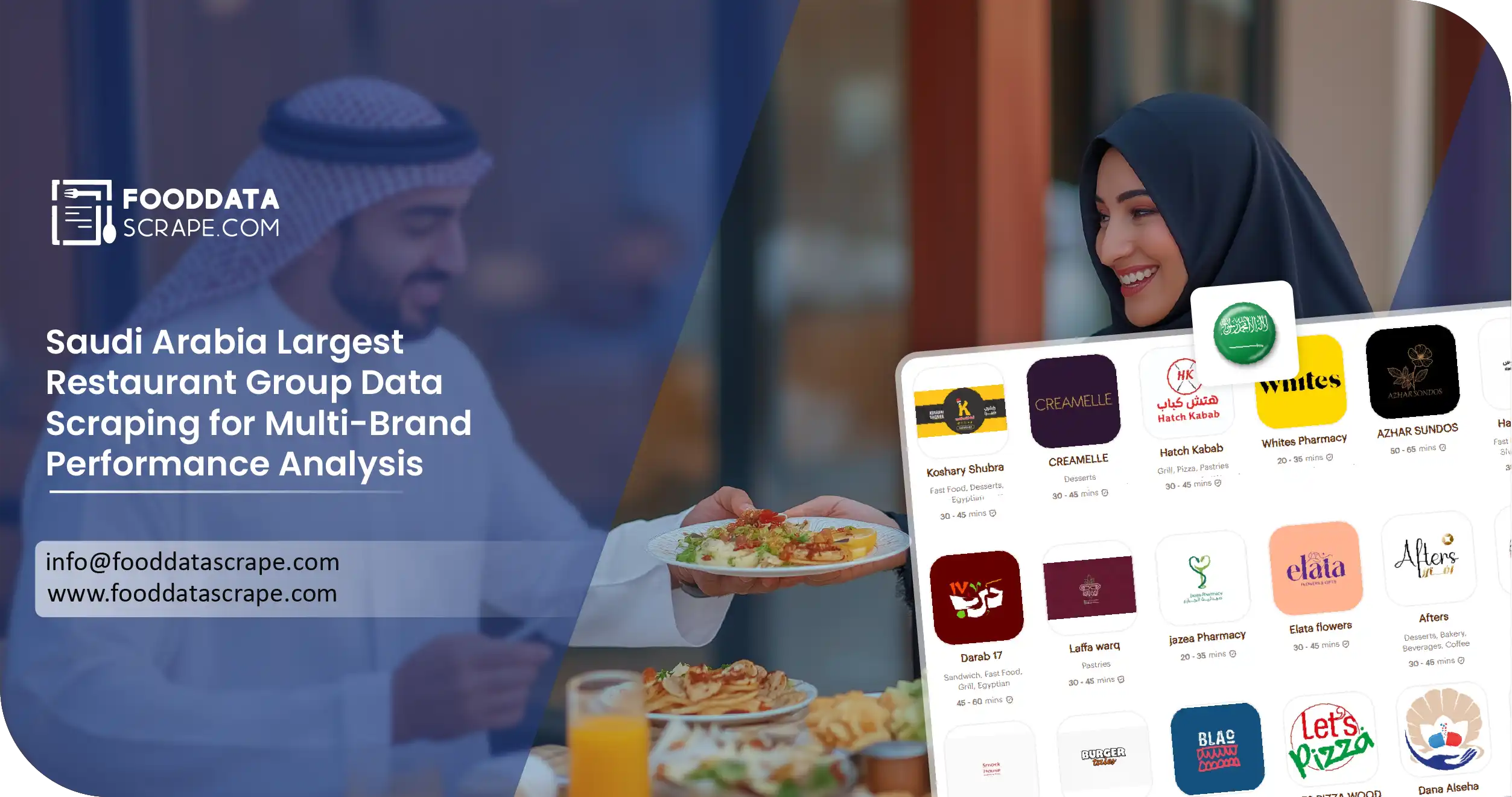 Saudi Arabia Largest Restaurant Group Data Scraping